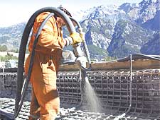 Bomba de tornillo para hormigón